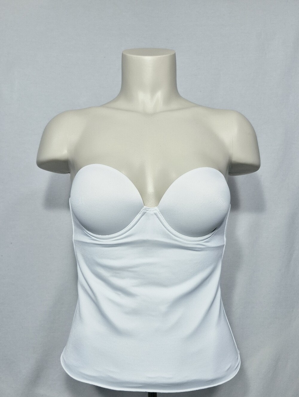 34B Felina Essentials 8704 Davids Bridal Longline Seamless Strapless UW Bra Whit